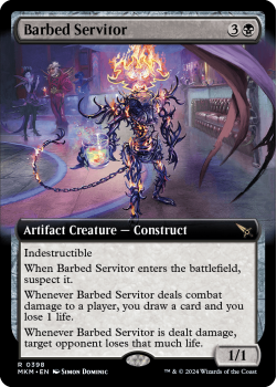 Barbed Servitor (EXTENDED)(FOIL) single card from Magic the Gathering