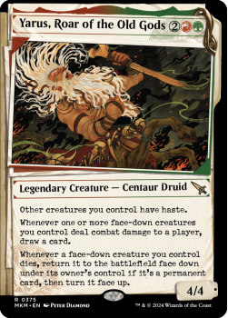 Yarus, Roar of the Old Gods (SHOWCASE DOSSIER) single card from Magic the Gathering