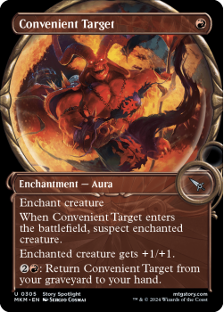 Convenient Target (SHOWCASE)(FOIL) single card from Magic the Gathering