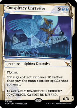 Conspiracy Unraveler (SHOWCASE DOSSIER)(FOIL) single card from Magic the Gathering