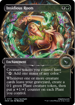 Insidious Roots (SHOWCASE)(FOIL) single card from Magic the Gathering