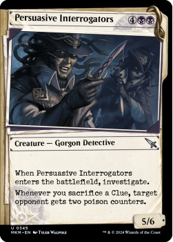 Persuasive Interrogators (SHOWCASE DOSSIER)(FOIL) single card from Magic the Gathering