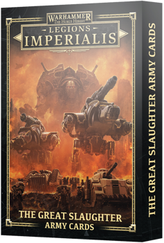 Box for Legions Imperialis The Great Slaughter Army Cards