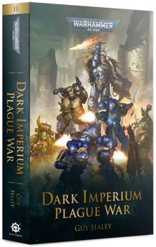Paperback copy of Dark Imperium Plague War