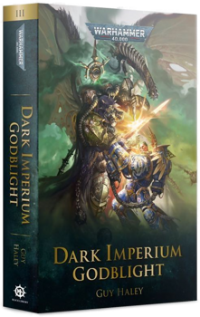 Paperback copy of Dark Imperium Godblight