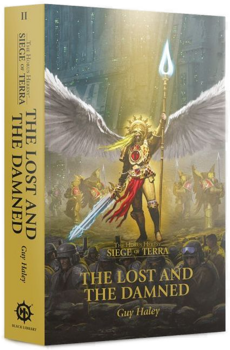 Paperback copy of The Lost and the Damned