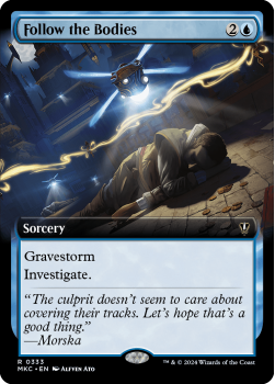 Follow the Bodies (EXTENDED) single card from Magic the Gathering
