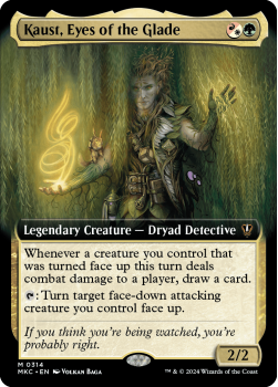Kaust, Eyes of the Glade (EXTENDED) single card from Magic the Gathering