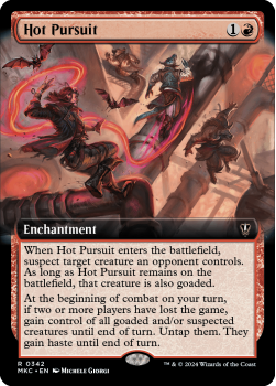 Hot Pursuit (EXTENDED) single card from Magic the Gathering