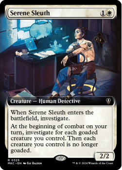 Serene Sleuth (EXTENDED) single card from Magic the Gathering