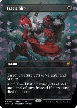 Tragic Slip (FOIL) single card from Magic the Gathering Single Card