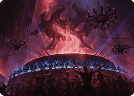 Raucous Theater Art Card single card from Magic the Gathering