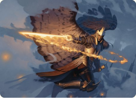 Aurelia's Vindicator Art Card single card from Magic the Gathering