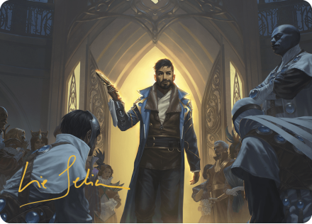 Auspicious Arrival Art Card single card from Magic the Gathering