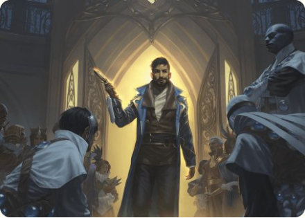 Auspicious Arrival Art Card single card from Magic the Gathering