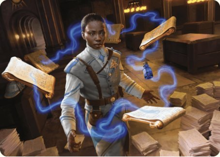 Case File Auditor Art Card single card from Magic the Gathering