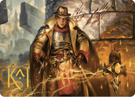 Tenth District Hero Art Card single card from Magic the Gathering