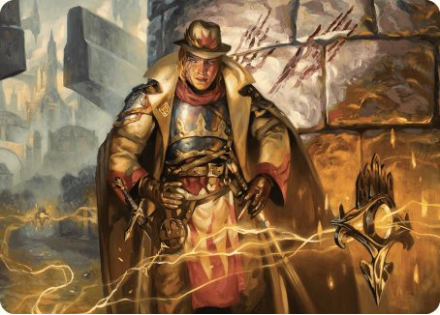 Tenth District Hero Art Card single card from Magic the Gathering