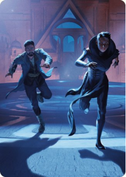 Unauthorized Exit Art Card single card from Magic the Gathering