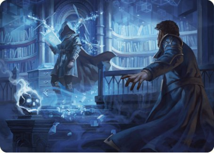 Intrude on the Mind Art Card single card from Magic the Gathering
