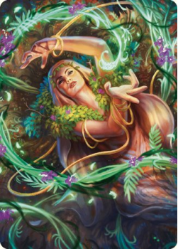 Insidious Roots Art Card 34/49 single card from Magic the Gathering
