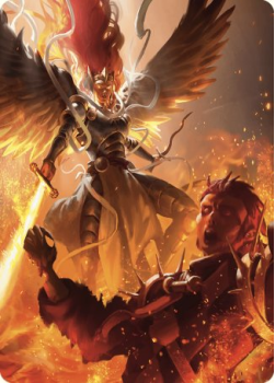 Warleader's Call 2 Art Card single card from Magic the Gathering