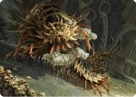 Rot Farm Mortipede Art Card single card from Magic the Gathering