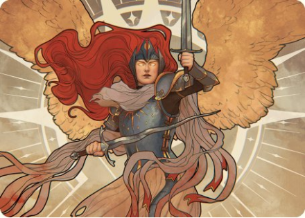 Aurelia, the Law Above 1 Art Card single card from Magic the Gathering