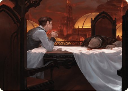 Expedited Inheritance Art Card single card from Magic the Gathering