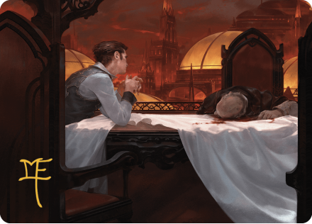 Expedited Inheritance Art Card single card from Magic the Gathering