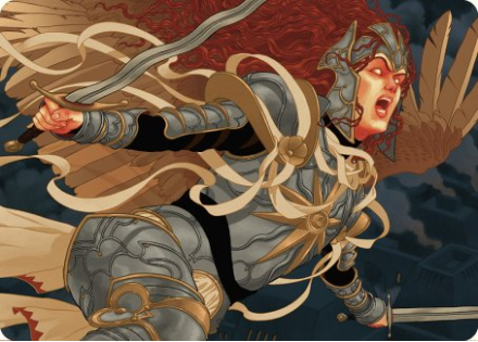 Aurelia, the Law Above 2 Art Card single card from Magic the Gathering