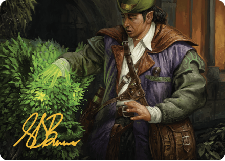 Hedge Whisperer Art Card single card from Magic the Gathering