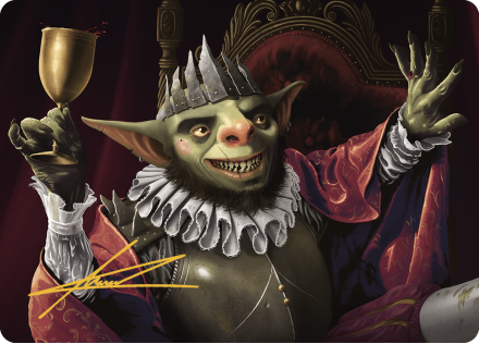 Krenko, Baron of Tin Street Art Card single card from Magic the Gathering