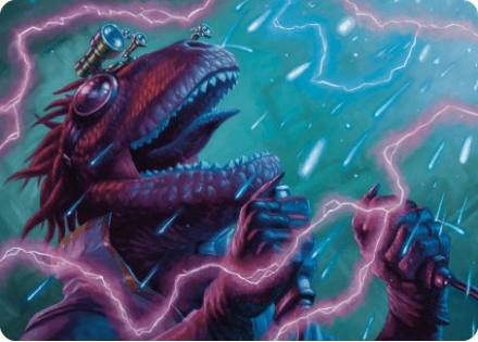 Kylox, Visionary Inventor Art Card single card from Magic the Gathering