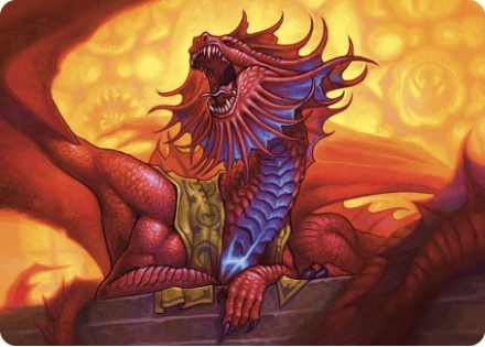 Niv-Mizzet, Guildpact 2 Art Card single card from Magic the Gathering