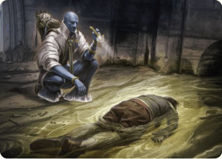 Drag the Canal Art Card single card from Magic the Gathering