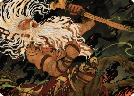 Yarus, Roar of the Old Gods 2 Art Card single card from Magic the Gathering