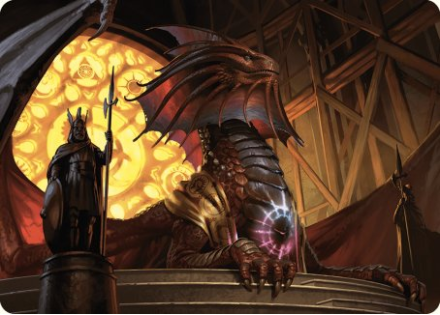 Niv-Mizzet, Guildpact 1 Art Card single card from Magic the Gathering