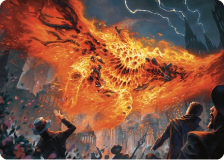 Havoc Eater Art Card single card from Magic the Gathering