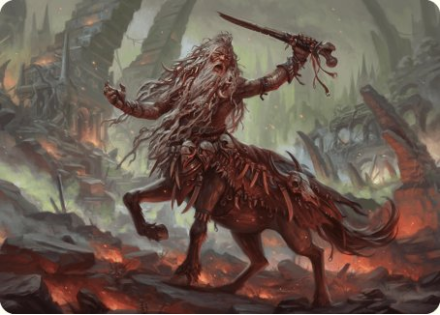 Yarus, Roar of the Old Gods 1 Art Card single card from Magic the Gathering