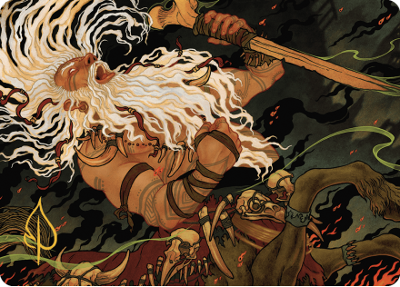 Yarus, Roar of the Old Gods 2 Art Card single card from Magic the Gathering