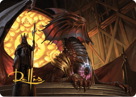 Niv-Mizzet, Guildpact 1 Art Card single card from Magic the Gathering