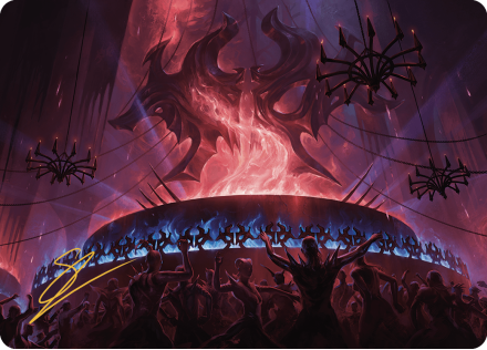 Raucous Theater Art Card single card from Magic the Gathering