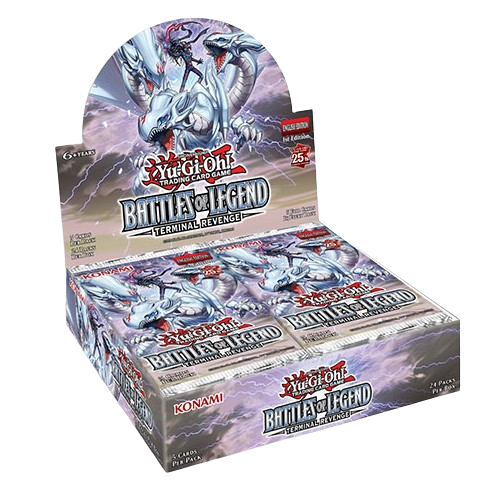 Yu-Gi-Oh! Sealed Booster CASE Battles Of Legend: Terminal Revenge (12 Boxes) Yu-Gi-Oh! Sealed Booster CASE Battles Of Legend: Terminal Revenge (12 Boxes)
