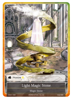 Light Magic Stone single card from Force of Will