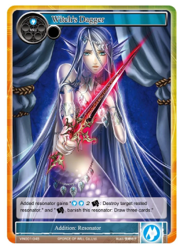Witch's Dagger single card from Force of Will