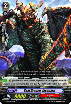 Seal Dragon, Jacquard : BT11-032 - Cardfight!! Vanguard Single Card