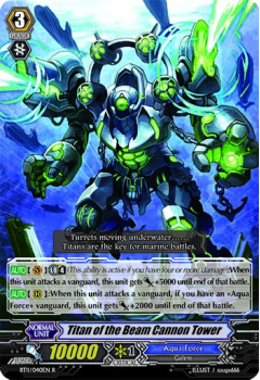 Titan of the Beam Cannon Tower : BT11-040 - Cardfight!! Vanguard Single Card