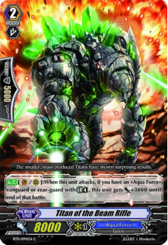 Titan of the Beam Rifle : BT11-094 - Cardfight!! Vanguard Single Card
