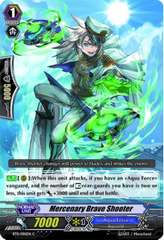 Mercenary Brave Shooter : BT11-096 - Cardfight!! Vanguard Single Card